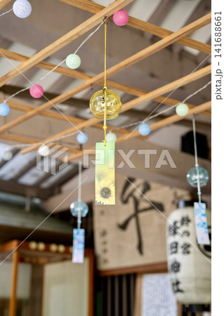 蜂田神社 ひまわり風鈴 蜂田神社 ひまわり風鈴 141688661