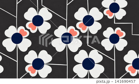 Scandinavian Folk Art Mid-Century Modern 141690457