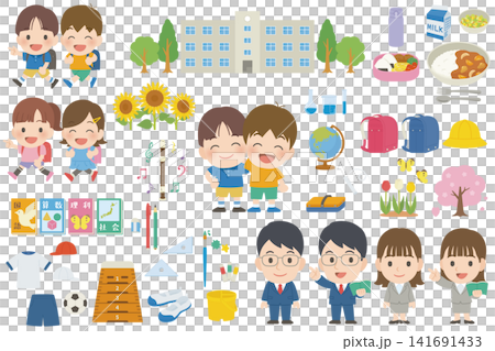 小學學生插圖集 小學學生插圖集 141691433