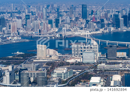 羽田上空からの空撮 141692894
