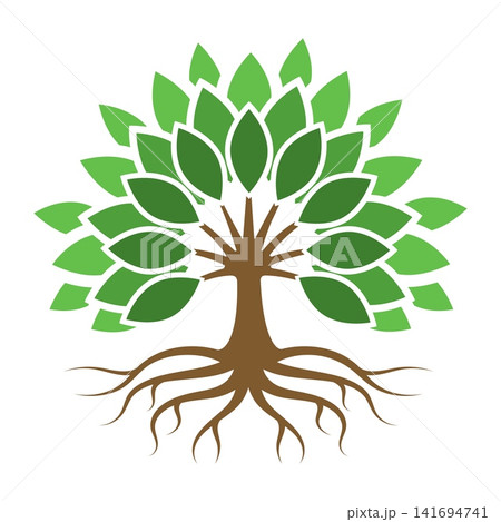 Green tree icon 141694741
