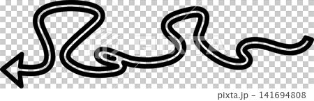 Arrows bold line. Freehand style, direction, cursor Arrows bold line. Freehand style, direction, cursor 141694808