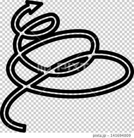 Arrows bold line. Freehand style, direction, cursor Arrows bold line. Freehand style, direction, cursor 141694809