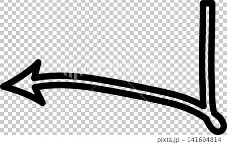 Arrows bold line. Freehand style, direction, cursor Arrows bold line. Freehand style, direction, cursor 141694814
