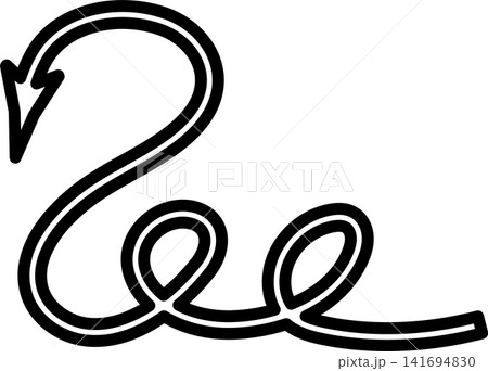 Arrows bold line. Freehand style, direction, cursor Arrows bold line. Freehand style, direction, cursor 141694830