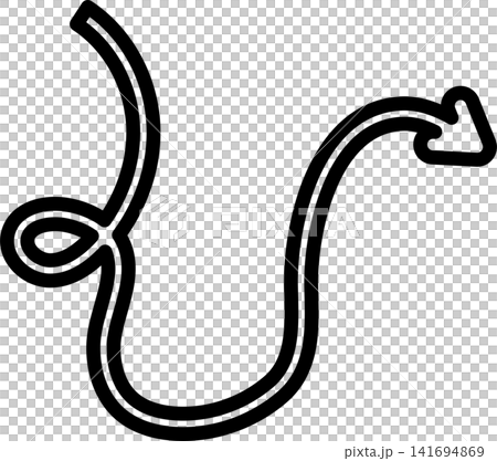 Arrows bold line. Freehand style, direction, cursor Arrows bold line. Freehand style, direction, cursor 141694869