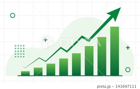 Financial Analytics and Business Success Illustration Financial Analytics and Business Success Illustration 141697111