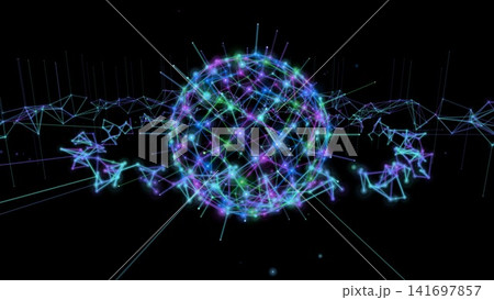 球体ネットワークと幾何学的な背景 141697857