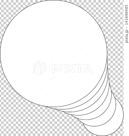 Circle white overlapping frame blend flowing. Technology design Circle white overlapping frame blend flowing. Technology design 141698485