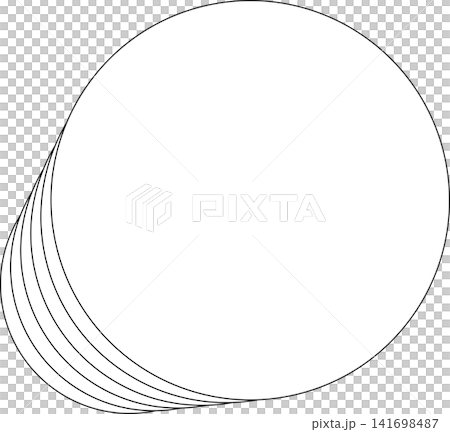 Circle white overlapping frame blend flowing. Technology design Circle white overlapping frame blend flowing. Technology design 141698487