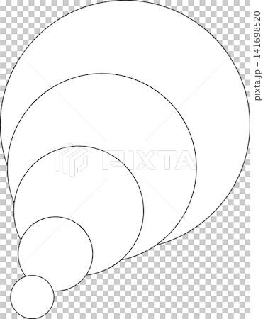 Circle white overlapping frame blend flowing. Technology design Circle white overlapping frame blend flowing. Technology design 141698520