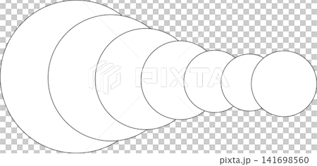 Circle white overlapping frame blend flowing. Technology design Circle white overlapping frame blend flowing. Technology design 141698560