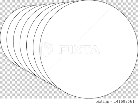 Circle white overlapping frame blend flowing. Technology design Circle white overlapping frame blend flowing. Technology design 141698561
