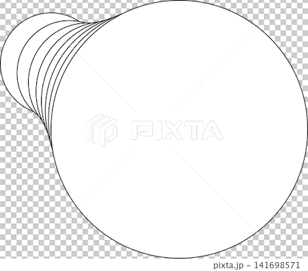 Circle white overlapping frame blend flowing. Technology design Circle white overlapping frame blend flowing. Technology design 141698571