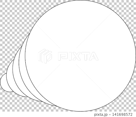 Circle white overlapping frame blend flowing. Technology design Circle white overlapping frame blend flowing. Technology design 141698572