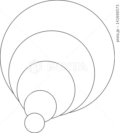 Circle white overlapping frame blend flowing. Technology design Circle white overlapping frame blend flowing. Technology design 141698573