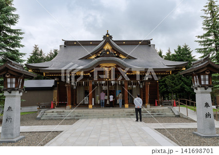 美瑛神社の本殿 北海道美瑛町 美瑛神社の本殿 北海道美瑛町 141698701