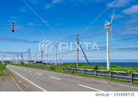夏のオロロンライン 北海道羽幌町 夏のオロロンライン 北海道羽幌町 141698715