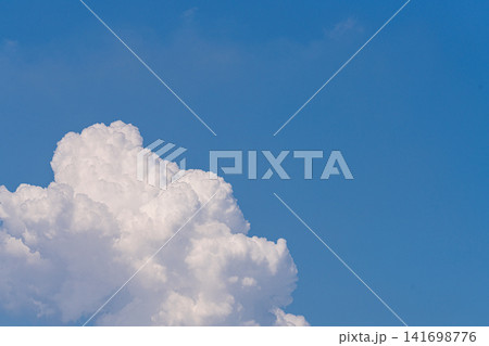 青空に発達する雄大な積雲 青空に発達する雄大な積雲 141698776