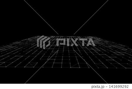 グリッド状のデジタルネットワーク空間 グリッド状のデジタルネットワーク空間 141699292