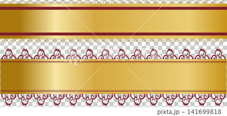 Isolated luxury gold lace ribbons collection set on transparent background PNG format format horizontal decorative border elements set for invitation diploma certificate design Isolated luxury gold lace ribbons collection set on transparent background PNG format format horizontal decorative border elements set for invitation diploma certificate design 141699818