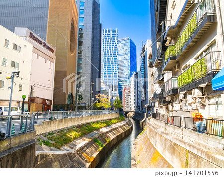 東京 渋谷リバーストリートと渋谷川 東京 渋谷リバーストリートと渋谷川 141701556
