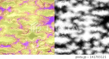 Purple Metallic Plasma Material and Displacement Showcase Purple Metallic Plasma Material and Displacement Showcase 141703121
