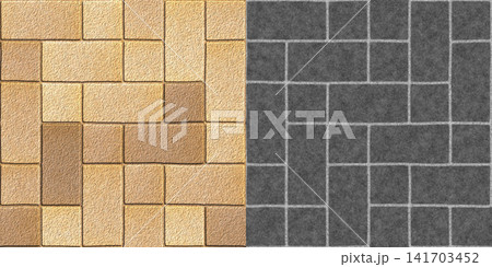 Pink Stone Block Material and Heightmap Comparison 141703452