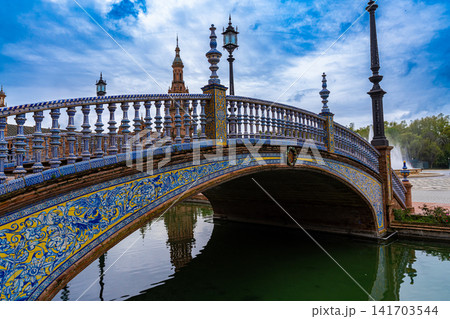 The stunning Plaza de Espana, Seville The stunning Plaza de Espana, Seville 141703544