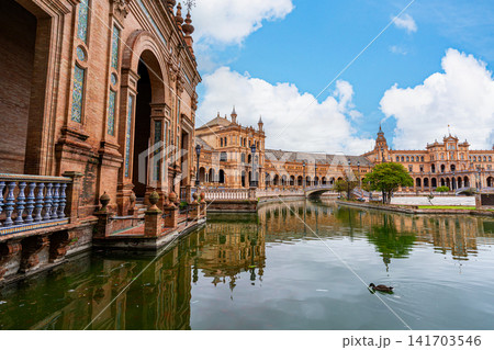 The stunning Plaza de Espana, Seville The stunning Plaza de Espana, Seville 141703546