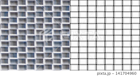 Industrial Rusted Metal Mesh Seamless Texture 141704960