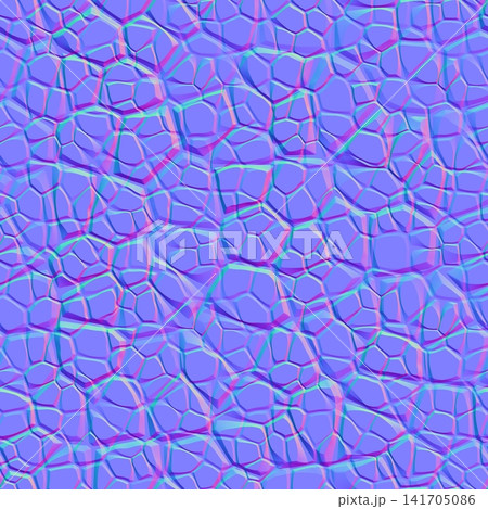 Beveled organic Layered Cell normal map texture Beveled organic Layered Cell normal map texture 141705086