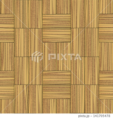 Vibrant Orange Basketweave Seamless Material Texture 141705478