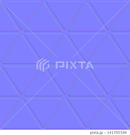 Minimalist Triangular Outline Normal Map 141705594