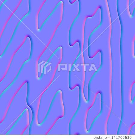 Wavy Fluid Flow Normal Map Texture Wavy Fluid Flow Normal Map Texture 141705630