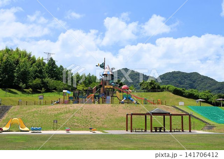 長野緑地の大型アスレチック遊具 長野緑地の大型アスレチック遊具 141706412