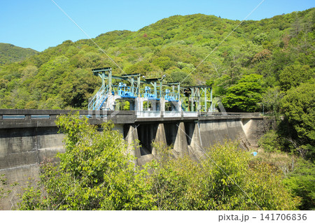 香川県東かがわ市 五名ダム 香川県東かがわ市 五名ダム 141706836