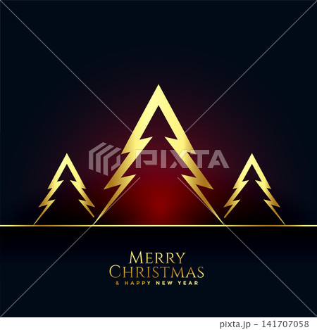 royal merry christmas golden tree festival background royal merry christmas golden tree festival background 141707058