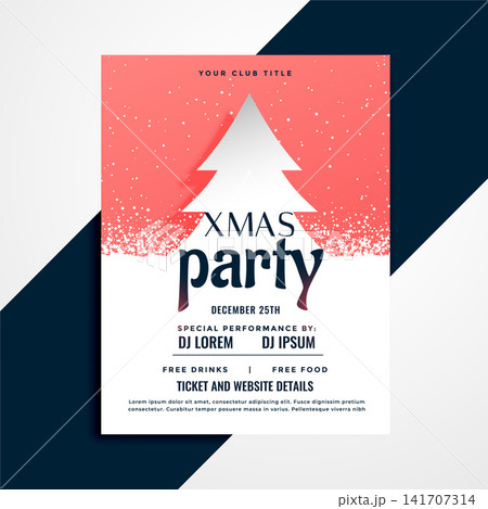 celebration flyer for christmas festival celebration flyer for christmas festival 141707314