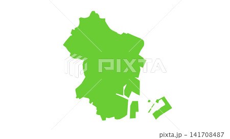 日本地図 東京23区 港区 日本地図 東京23区 港区 141708487