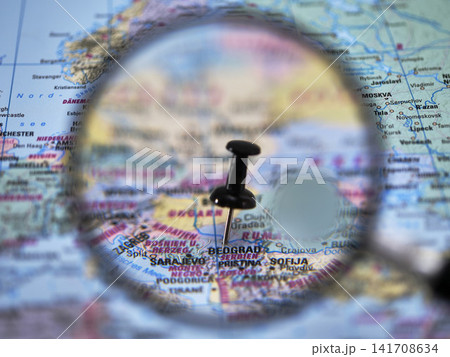 Exploring the map with a focus on Belgrade and surrounding areas Exploring the map with a focus on Belgrade and surrounding areas 141708634