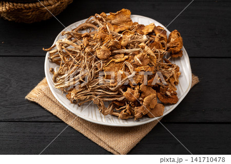 dried Tea Tree Mushrooms Used As Culinary Seasoning Ingredient dried Tea Tree Mushrooms Used As Culinary Seasoning Ingredient 141710478