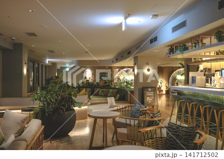 April 24 2026 Cozy Shinjuku Skyline Lounge Seating Area 141712502