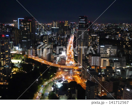 東京タワーから見る夜景 東京タワーから見る夜景 141712567