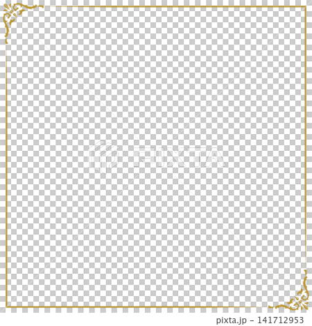 古董/復古/方形/框/框/金色/插畫/材質 古董/復古/方形/框/框/金色/插畫/材質 141712953