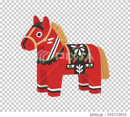 Hachiman Horse, flat illustration Hachiman Horse, flat illustration 141713633