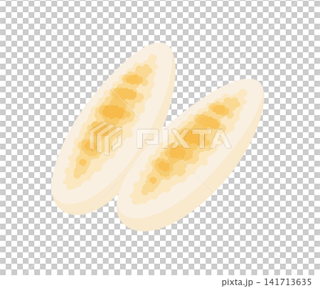 Sasakamaboko (fish cake), flat illustration Sasakamaboko (fish cake), flat illustration 141713635