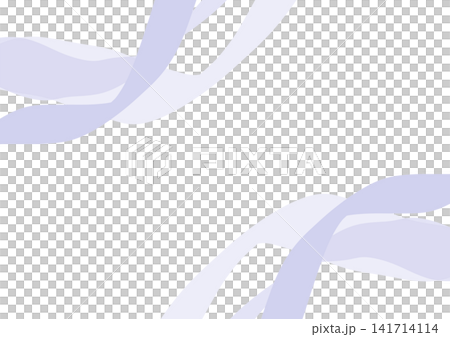 爽やかな紫色の水彩ライン 141714114