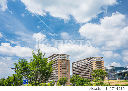 茨木市彩都都市風景 大阪府 茨木市彩都都市風景 大阪府 141714913