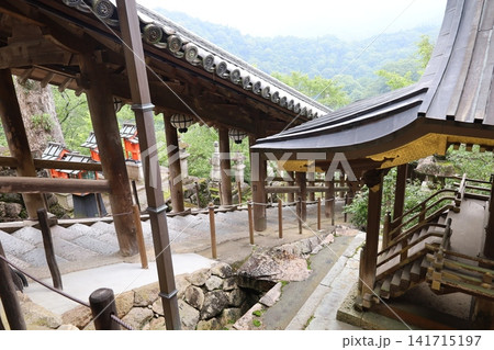 奈良県桜井市にある長谷寺の境内風景 奈良県桜井市にある長谷寺の境内風景 141715197